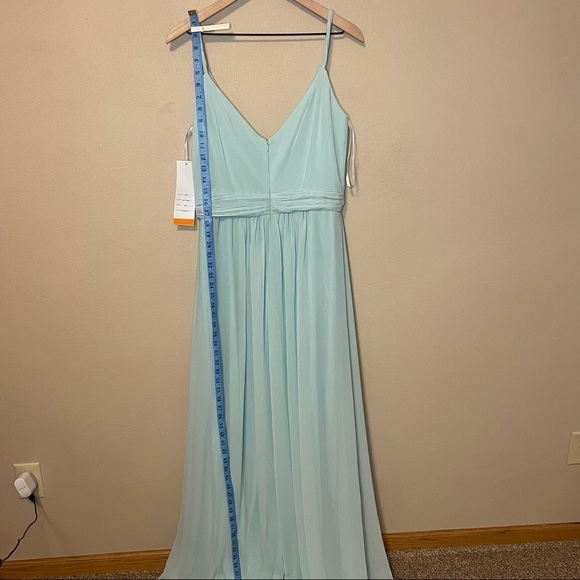 Bill Levkoff Mint Green Maxi Dress - Picture 11 of 16